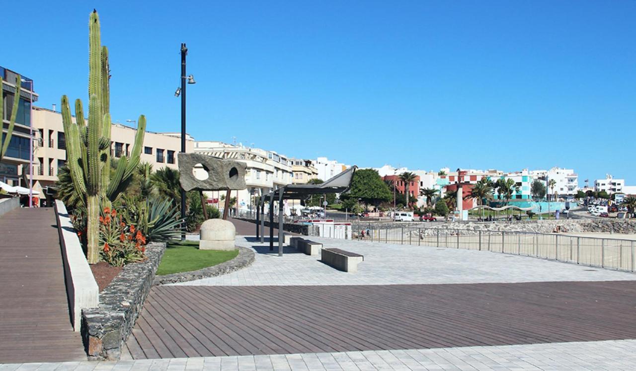 Duplex Con Vistas En Primera Linea De Playa Puerto del Rosario  Kültér fotó